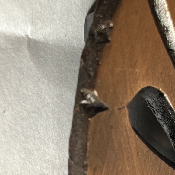 Vintage Himark 1983 Coppertone Cast Iron Trivet Swan 9x6" - Picture 8 of 8